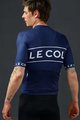 LE COL Rövid ujjú kerékpáros mez - SPORT LOGO - fehér/kék