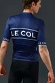 LE COL Rövid ujjú kerékpáros mez - SPORT LOGO - fehér/kék