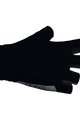 LE COL Kerékpáros kesztyű rövid ujjal - UNPADDED CYCLING - fekete