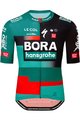 LE COL Rövid ujjú kerékpáros mez - BORA HANSGROHE 2023 SPORT REPLICA - piros/fekete/zöld