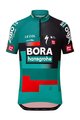 LE COL Rövid ujjú kerékpáros mez - BORA HANSGROHE 23 K - zöld/szürke