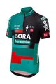 LE COL Rövid ujjú kerékpáros mez - BORA HANSGROHE 23 K - zöld/szürke