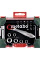 METABO Kerékpáros szerszámok - BIT AND RATCHET BOX - fekete