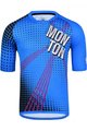 MONTON Rövid ujjú kerékpáros mez - BANG MTB - kék