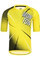 MONTON Rövid ujjú kerékpáros mez - BOOM MTB - sárga