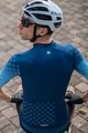 MONTON Rövid ujjú kerékpáros mez - SERENITY - világoskék/kék