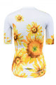 MONTON Rövid kerékpáros mez rövidnadrággal - SUNFLOWER LADY - fekete/sárga/fehér