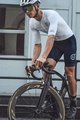 MONTON Rövid kerékpáros nadrág kantárral - SKULL - kék
