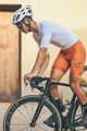 MONTON Rövid kerékpáros nadrág kantárral - SKULL - barna