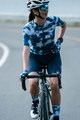 MONTON Rövid kerékpáros nadrág kantárral - SKULL LADY - kék