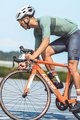 MONTON Rövid kerékpáros nadrág kantárral - SKULL - szürke