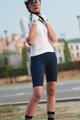 MONTON Rövid kerékpáros nadrág kantárral - PRO SPEEDA LADY - kék