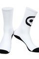 MONTON Klasszikus kerékpáros zokni - SKULL - fehér/fekete
