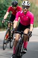 MONTON Rövid ujjú kerékpáros mez - SKULL TUESDAY LADY - fehér/rózsaszín