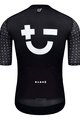 MONTON Rövid ujjú kerékpáros mez - SKULL SYMBOLS - fekete/fehér
