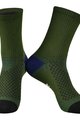 MONTON Klasszikus kerékpáros zokni - TRAVELER EVO - zöld