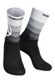 MONTON Klasszikus kerékpáros zokni - VALLS - fekete/fehér