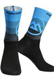 MONTON Klasszikus kerékpáros zokni - VALLS - kék/fekete
