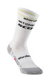 GIORDANA Klasszikus kerékpáros zokni - MITCHELTON-SCOTT '19 - fehér
