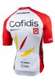 NALINI Rövid ujjú kerékpáros mez - COFIDIS 2020 - piros/fehér