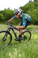 NALINI Hosszú ujjú kerékpáros mez nyári - AIS HILL MTB - fekete/zöld