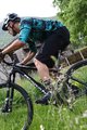 NALINI Hosszú ujjú kerékpáros mez nyári - AIS HILL MTB - fekete/zöld