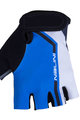 NALINI Kerékpáros kesztyű rövid ujjal - AIS SALITA  - fehér/kék/fekete