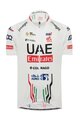 PISSEI Rövid ujjú kerékpáros mez - UAE TEAM EMIRATES 2024 KIDS - fekete/fehér/piros