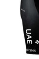 PISSEI Rövid kerékpáros nadrág kantárral - UAE TEAM EMIRATES 2024 - fekete