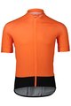 POC Rövid ujjú kerékpáros mez - ESSENTIAL ROAD - narancssárga/fekete