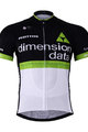 BONAVELO Rövid ujjú kerékpáros mez - DIMENSION DATA 2017 - fekete/zöld/fehér