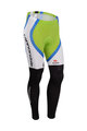 Hosszú kerékpáros nadrág kantár nélkül - CANNONDALE 2014 SMR - fehér/zöld/fekete