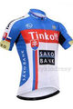 Rövid ujjú kerékpáros mez - TINKOFF 2015 KIDS - piros/kék/fehér