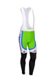 Hosszú kerékpáros nadrág kantárral - CANNONDALE 2013 SMR - zöld/fehér/fekete