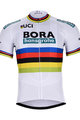 Rövid ujjú kerékpáros mez - BORA UCI 2018 - színes/fehér