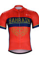 BONAVELO Rövid ujjú kerékpáros mez - BAHRAIN  MERIDA 2018 - piros/kék