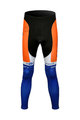 Hosszú kerékpáros nadrág kantár nélkül - RABOBANK 2012 WNT - narancssárga/fekete/kék