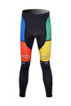 Hosszú kerékpáros nadrág kantár nélkül - EDDY MERCKX 2012 SMR - színes/fekete