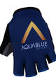 Kerékpáros kesztyű rövid ujjal - AQUA BLUE 2018 - arany/kék