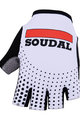 BONAVELO Kerékpáros kesztyű rövid ujjal - LOTTO SOUDAL 2019 - fehér