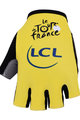 BONAVELO Kerékpáros kesztyű rövid ujjal - TOUR DE FRANCE - sárga