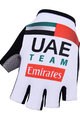 Kerékpáros kesztyű rövid ujjal - UAE 2019 - fehér