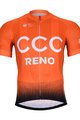BONAVELO Rövid ujjú kerékpáros mez - CCC 2019 KIDS - narancssárga
