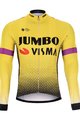 BONAVELO Hosszú ujjú kerékpáros mez - JUMBO-VISMA 2019 WNT - fekete/zöld