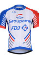 BONAVELO Rövid ujjú kerékpáros mez - GROUPAMA FDJ 2019 - fehér