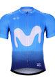 BONAVELO Rövid ujjú kerékpáros mez - MOVISTAR 2019 - kék