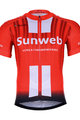 BONAVELO Rövid ujjú kerékpáros mez - SUNWEB 2019 - piros