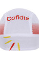 BONAVELO Kerékpáros bandana - COFIDIS 2020 - fehér/piros