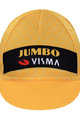 BONAVELO Kerékpáros sapka - JUMBO-VISMA 2020 - fekete/sárga