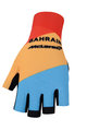 BONAVELO Kerékpáros kesztyű rövid ujjal - BAHRAIN MCLAREN - sárga/piros